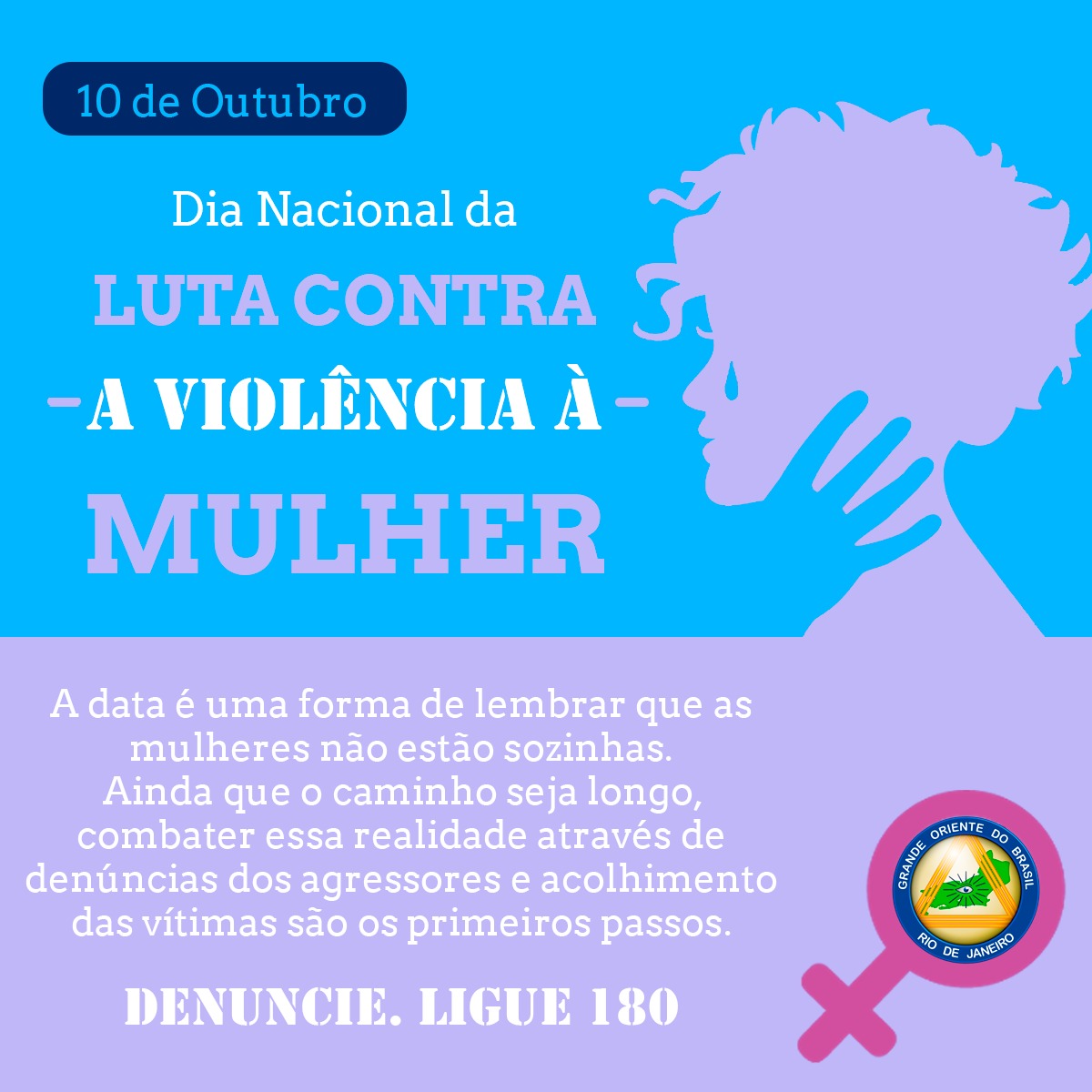 10 De Outubro Dia Nacional Da Luta Contra A Violência à Mulher Gob Rj 2435